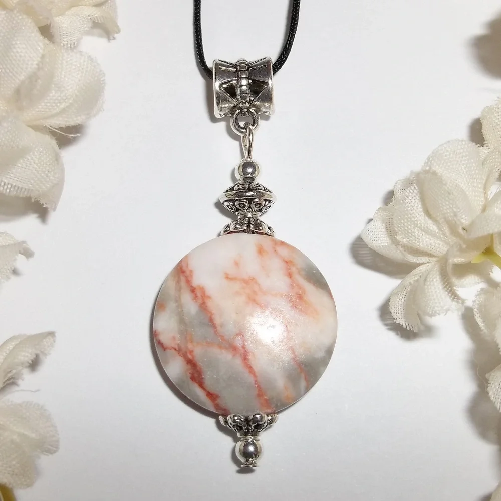 Jasper Adjustable Necklace Pendant Charm NWT Jewelry Gift For Her Fashion 4891
